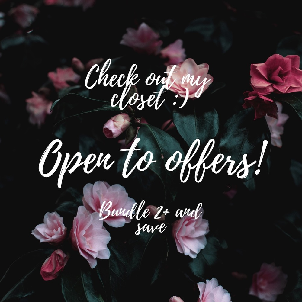 OPEN TO OFFERS :)